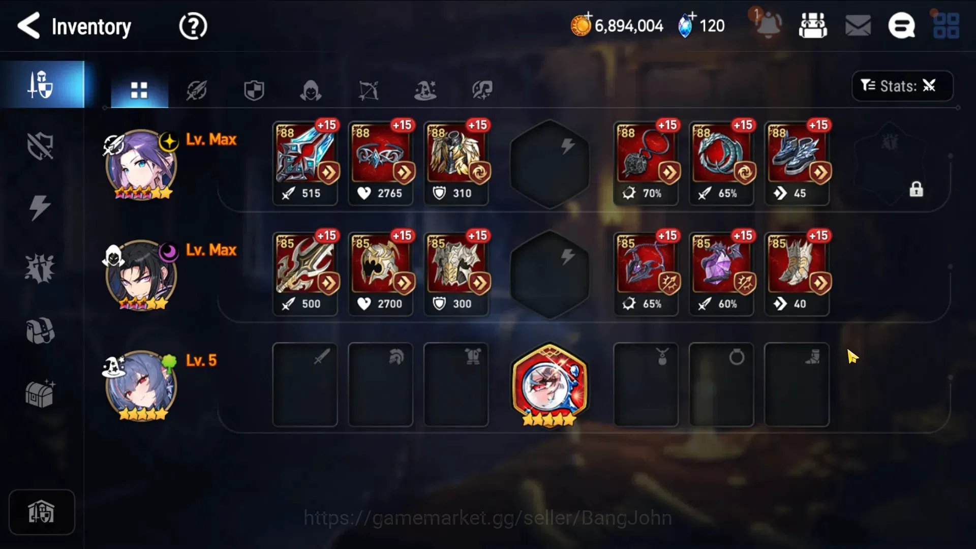 Epic Seven Accounts Starter Global Unverif | Fresh Starter | ML TE Kayron+Fumyr(+Art) | PoH+Bless ON | 800 MM | Stigma 4.3K 5