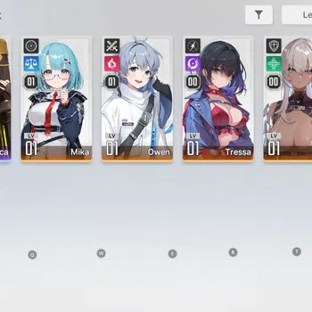 Chaos Zero Nightmare Accounts Global Verif|Lv 5|1,5k Crystals|Starter|1SSR(Veron image 1