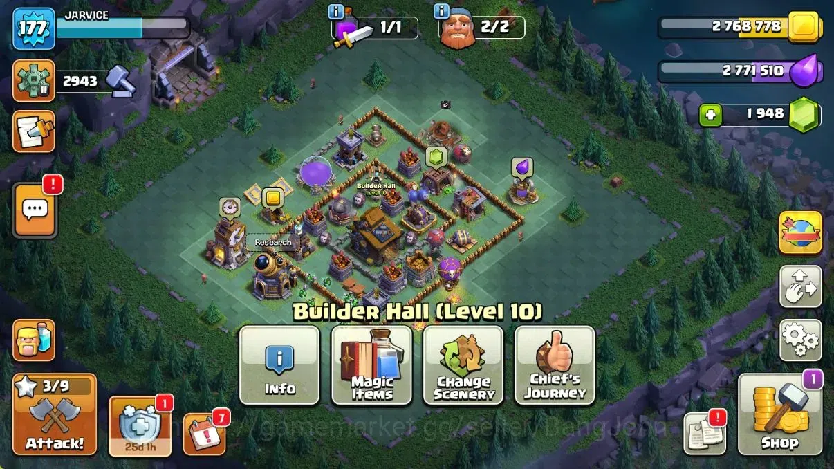 Clash of Clans Accounts Global | TH16-BH10|LVL 177|HH 9|BK 85,AQ 85,GW 61, image 15