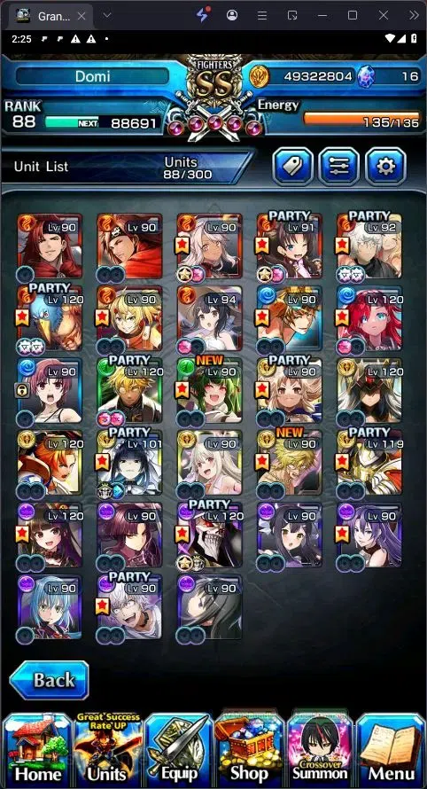 Grand Summoners Accounts [GLOBAL] Rank 88 | 28 Ascend | Summer Miyu TW | Ch image 4