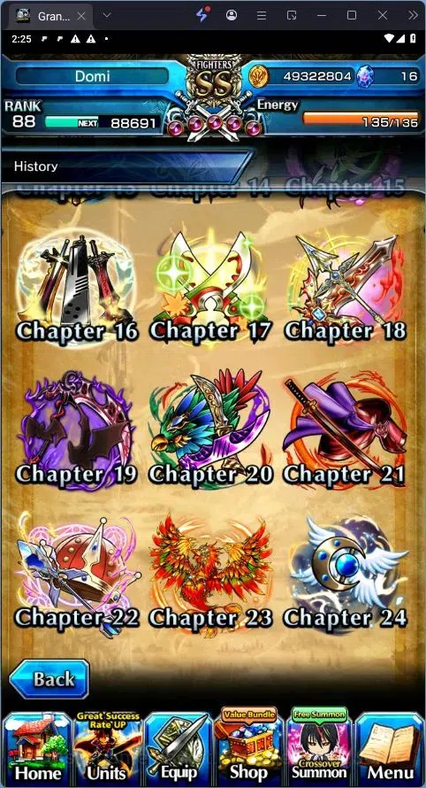 Grand Summoners Accounts [GLOBAL] Rank 88 | 28 Ascend | Summer Miyu TW | Ch image 6