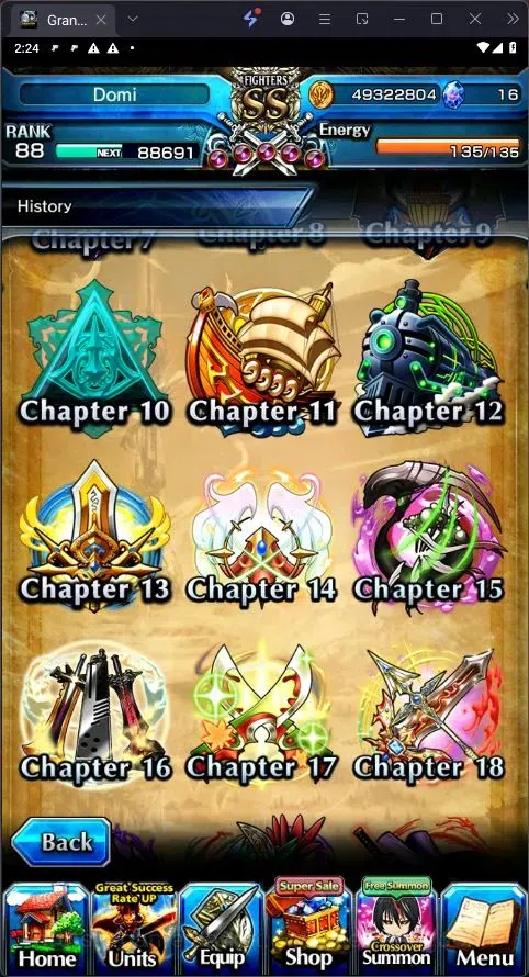Grand Summoners Accounts [GLOBAL] Rank 88 | 28 Ascend | Summer Miyu TW | Ch image 7