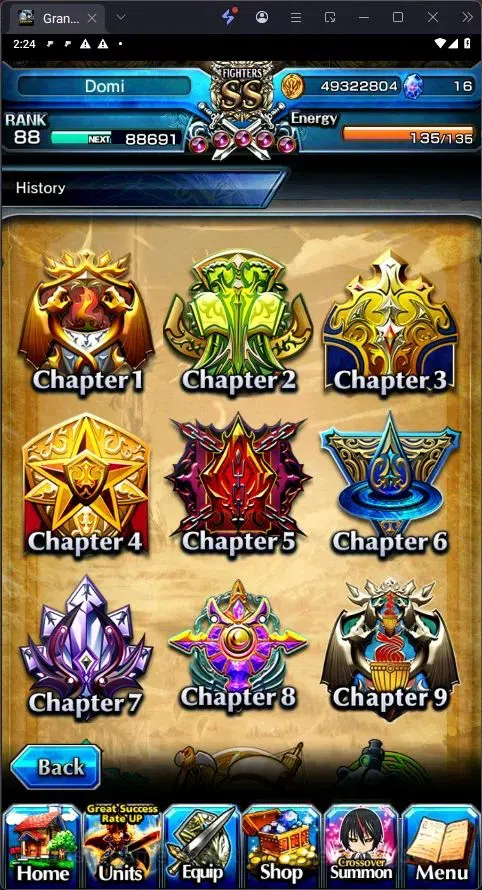 Grand Summoners Accounts [GLOBAL] Rank 88 | 28 Ascend | Summer Miyu TW | Ch image 8