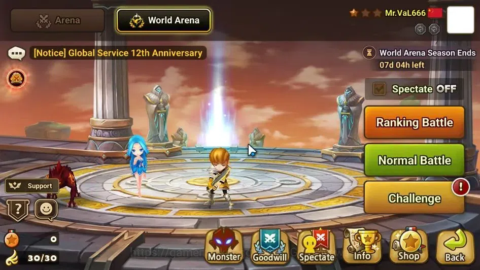Summoners War: Sky Arena Accounts GLOBAL Lv 61|2 LD[Valantis,Gurkha]|10 Total NB5[No image 10