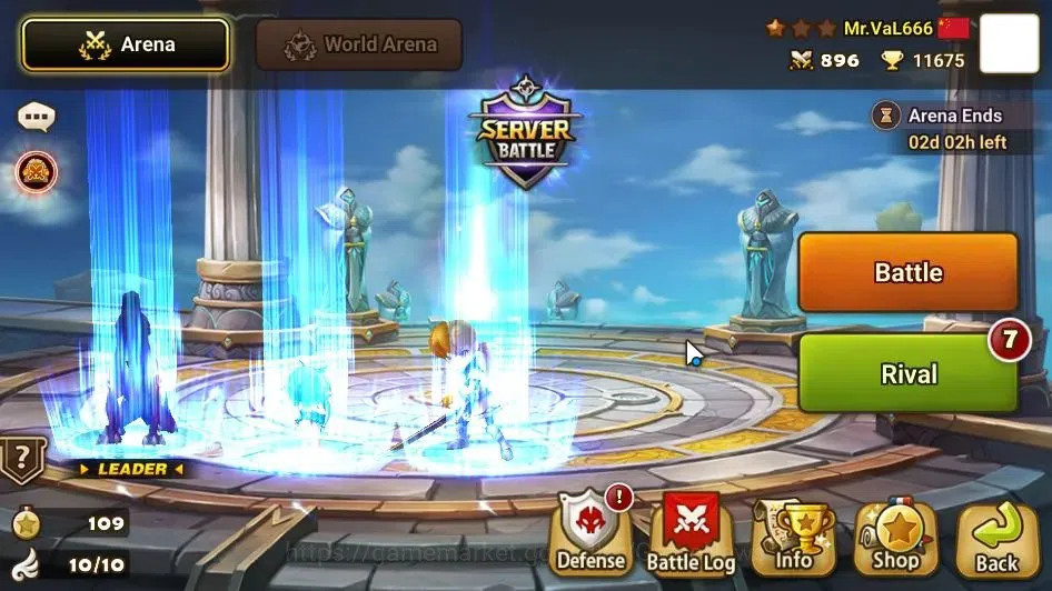 Summoners War: Sky Arena Accounts GLOBAL Lv 61|2 LD[Valantis,Gurkha]|10 Total NB5[No image 11