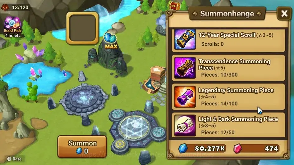 Summoners War: Sky Arena Accounts GLOBAL Lv 61|2 LD[Valantis,Gurkha]|10 Total NB5[No image 13