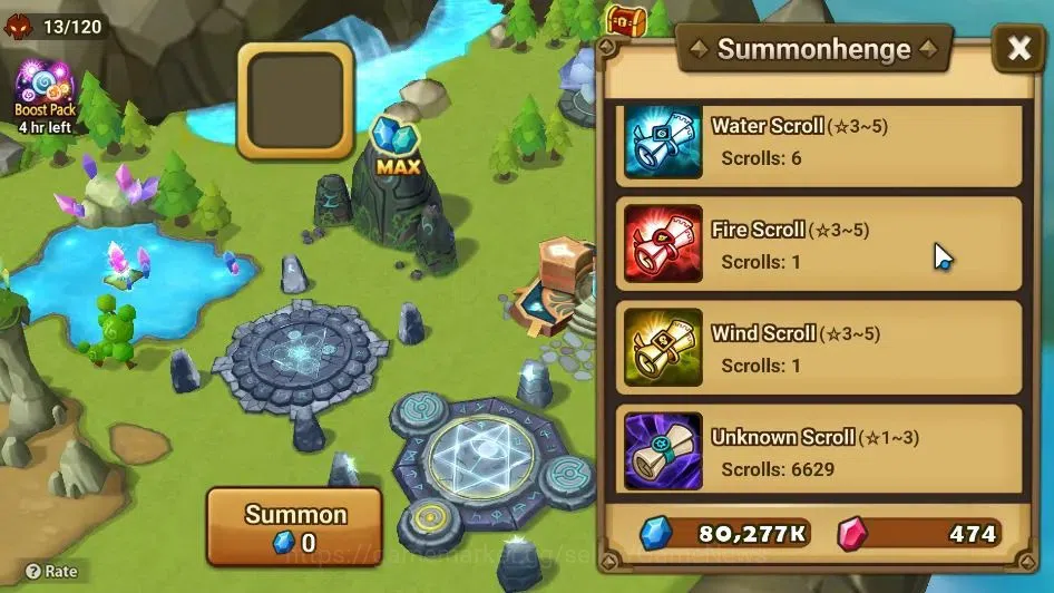 Summoners War: Sky Arena Accounts GLOBAL Lv 61|2 LD[Valantis,Gurkha]|10 Total NB5[No image 14