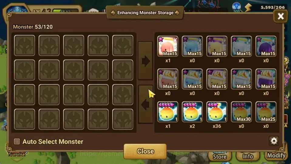 Summoners War: Sky Arena Accounts ASIA Lv 43|1 LD [Lars]|18 Total NB5[Shi Hou,Lamiel image 15