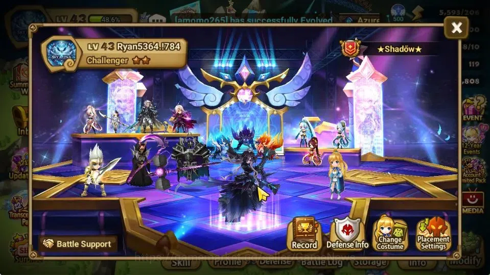 Summoners War: Sky Arena Accounts ASIA Lv 43|1 LD [Lars]|18 Total NB5[Shi Hou,Lamiel image 2