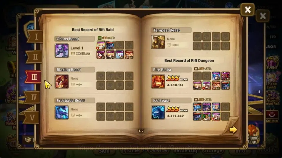 Summoners War: Sky Arena Accounts ASIA Lv 43|1 LD [Lars]|18 Total NB5[Shi Hou,Lamiel image 5