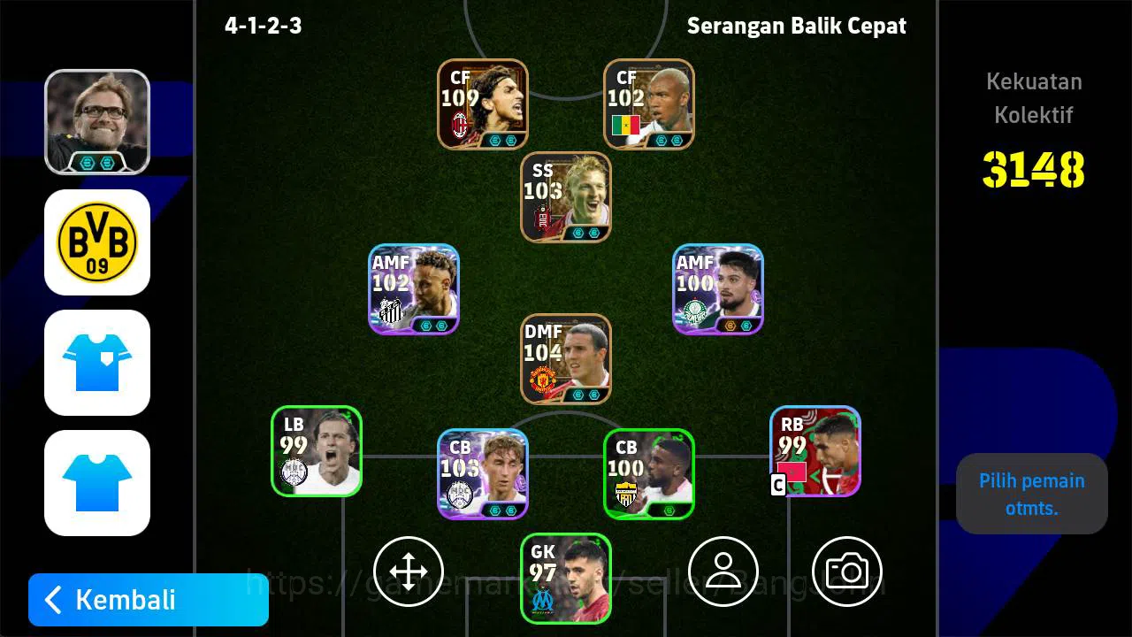 eFootball Others power 3148 legend Ibrahimovic, legend john osea, s image 1