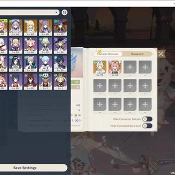 Genshin Impact Accounts Reroll ASIA|AR 39|2 Limited + 1 (*5Weapon)|(Vesna,Veresa)|4 Standard Mizuki,Keqing,Mona,Deluc|Female