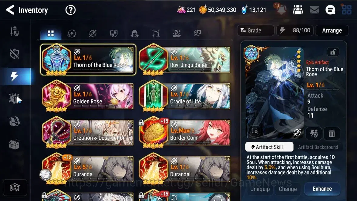Epic Seven Accounts GLOBAL Unverif|New Era|8 ML(Salome,LOT Scales,NM L image 19