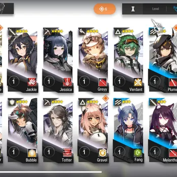 Arknights Accounts Starter Global |Starter Lv 2|30 Operator|1 Limited|( Kal'tsit Esperanta )|1 Top Op Transfer Permit|1-1