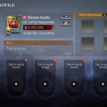 Watcher of Realms Accounts End-Game Global 60xx|Power 4.7m|5 Lord:Jezebelle,Praetus,Nastya,Solcadens,Torodor|43 Legend