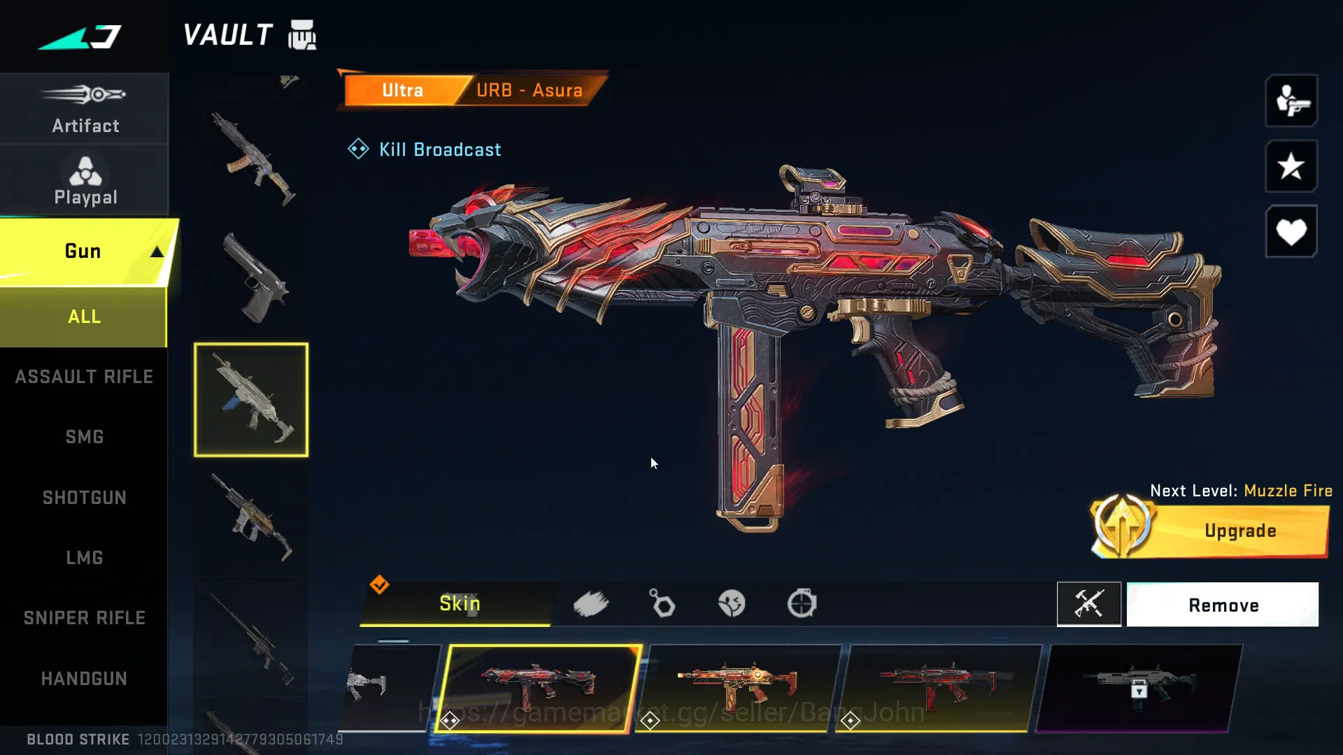 Blood Strike Accounts ASIA |EVOLVED=FAL,KAG-6|COLLAB=KAG-6,MCX|ULTRA=URB image 10
