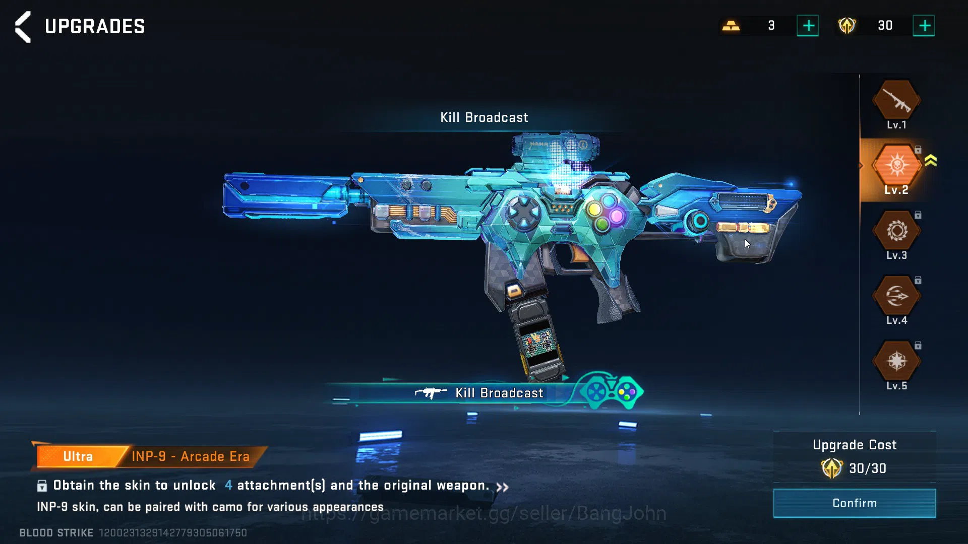 Blood Strike Accounts ASIA |EVOLVED=FAL,KAG-6|COLLAB=KAG-6,MCX|ULTRA=URB image 14