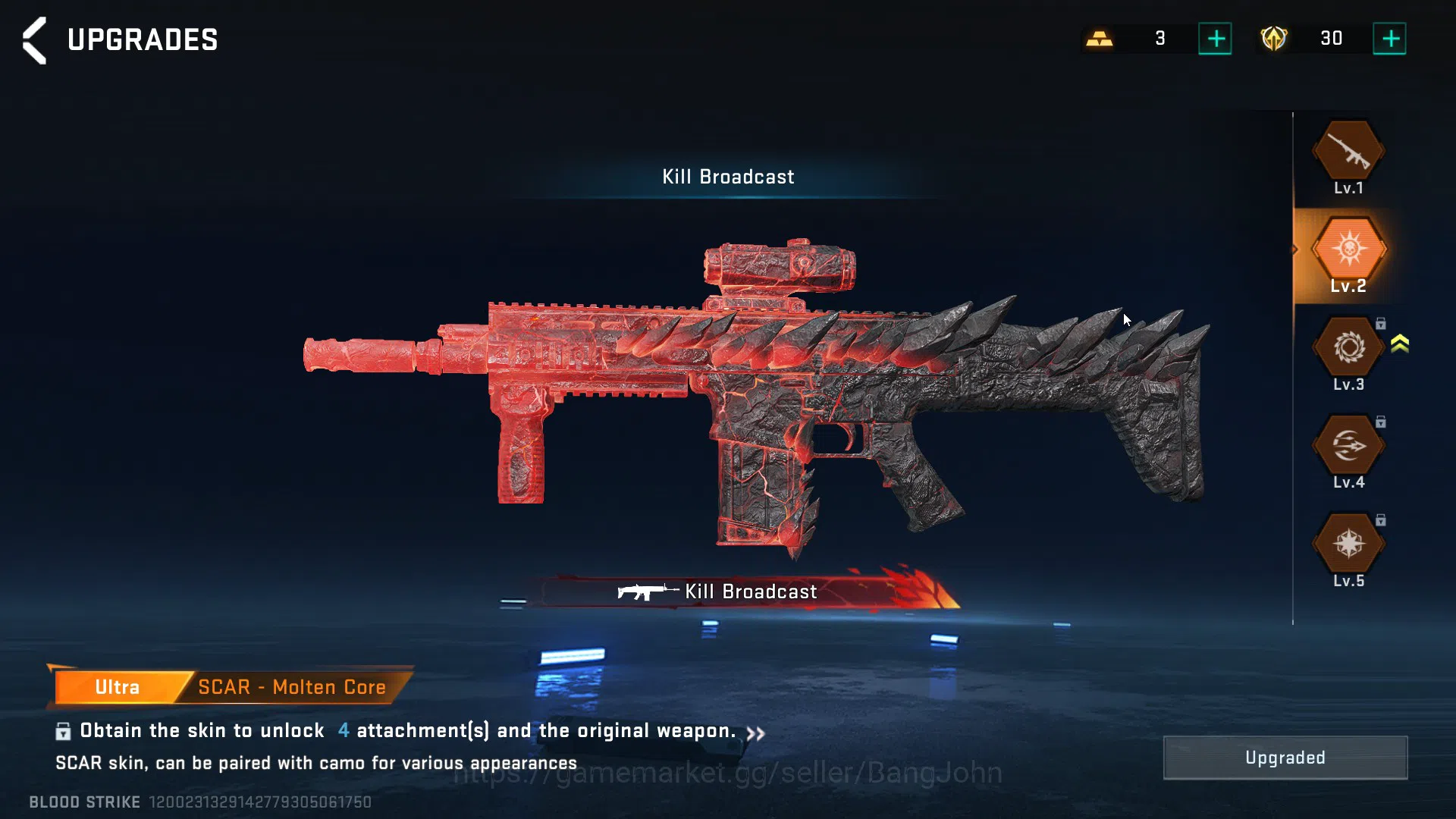 Blood Strike Accounts ASIA |EVOLVED=FAL,KAG-6|COLLAB=KAG-6,MCX|ULTRA=URB image 17