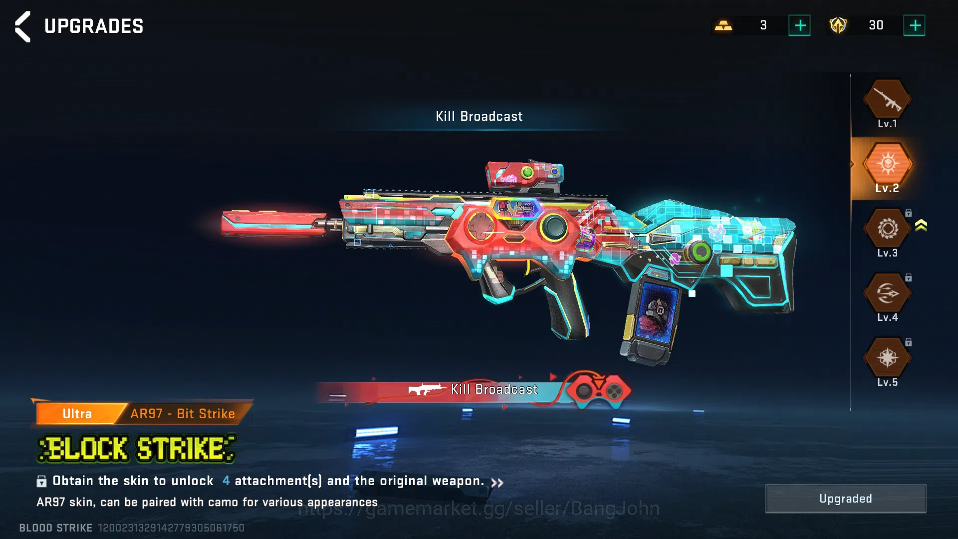 Blood Strike Accounts ASIA |EVOLVED=FAL,KAG-6|COLLAB=KAG-6,MCX|ULTRA=URB image 19