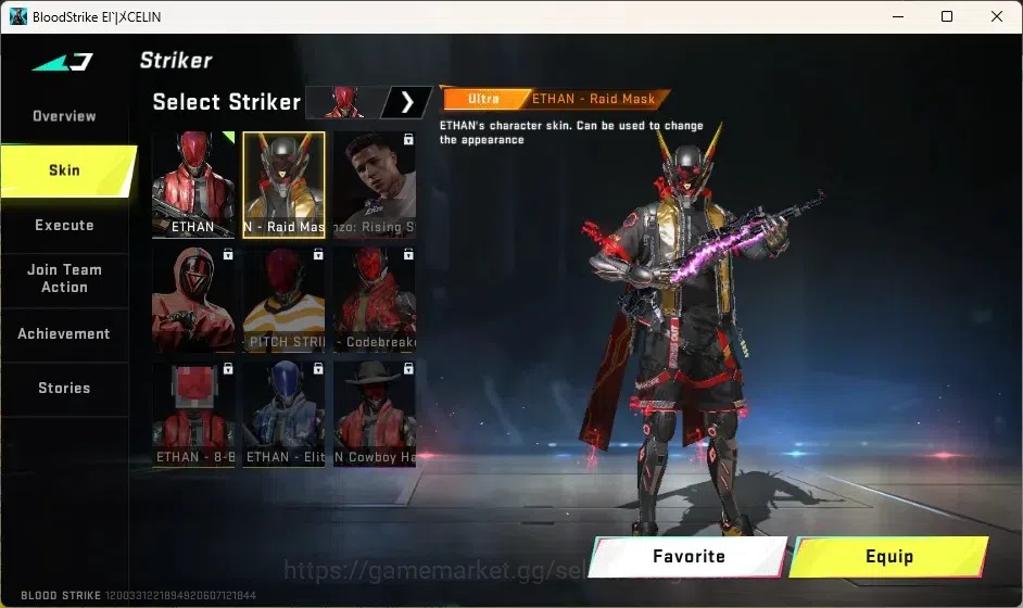 Blood Strike Accounts Collab Skin ASIA | 1 Eternal Desert Eagle-Scorpius |Collab Guns:1 7DS,1 TR | 1 Ultra Gun | 2 ULTRA 6