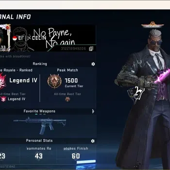 Blood Strike Accounts Collab Skin ASIA | 1 Eternal Desert Eagle-Scorpius |Collab Guns:1 7DS,1 TR | 1 Ultra Gun | 2 ULTRA
