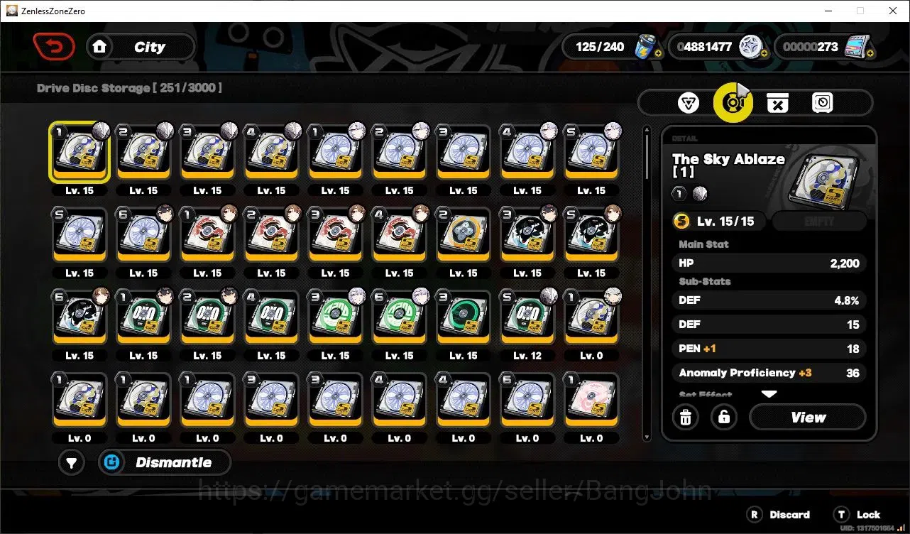 Zenless Zone Zero Accounts Starter ASIA|IK 51|3 Limited|(Ye Shunguang+Sign,Velina+Sign,Pyrois+Sign)|ALL UNSEET|MC 19