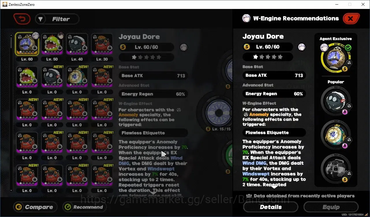 Zenless Zone Zero Accounts Starter ASIA|IK 51|3 Limited|(Ye Shunguang+Sign,Velina+Sign,Pyrois+Sign)|ALL UNSEET|MC 4