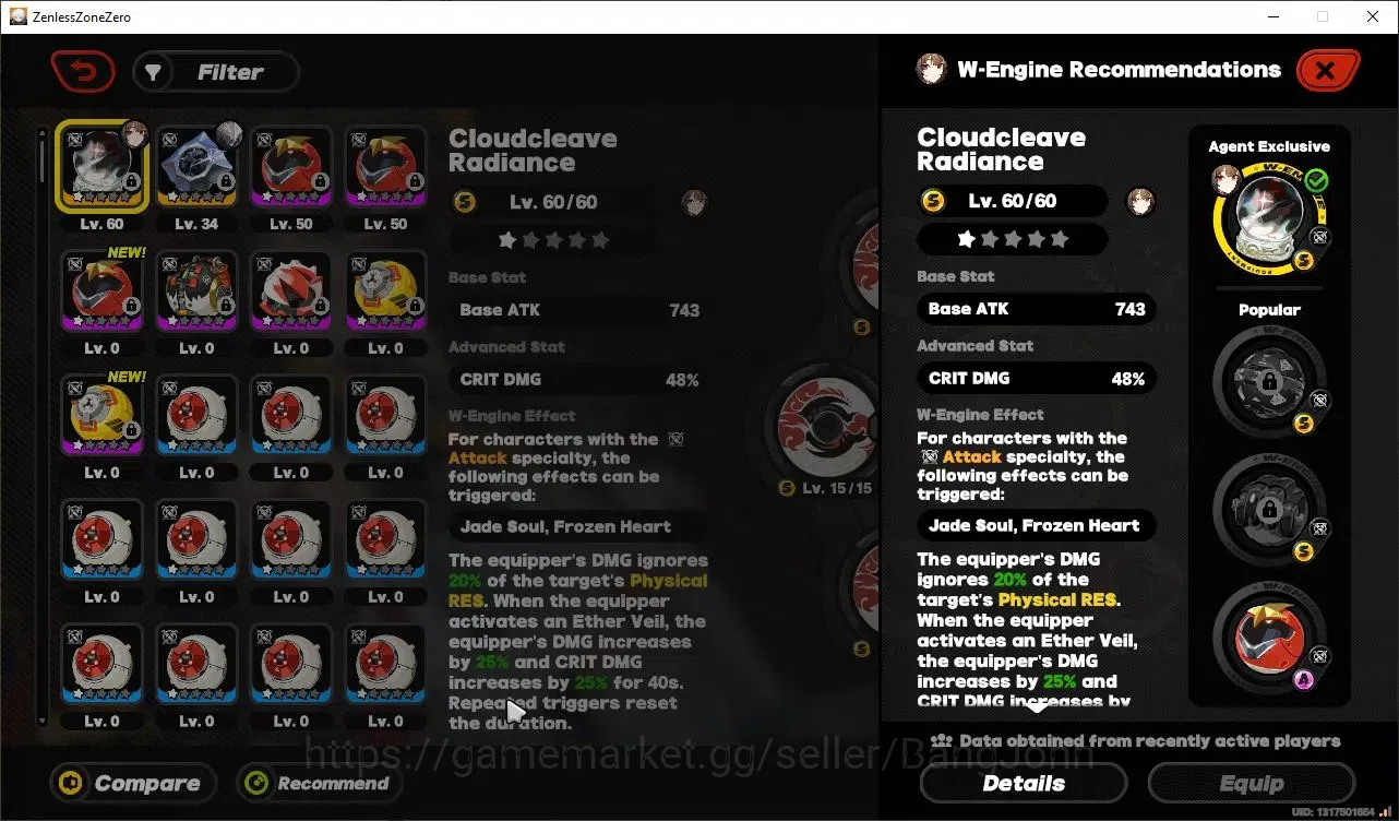 Zenless Zone Zero Accounts Starter ASIA|IK 51|3 Limited|(Ye Shunguang+Sign,Velina+Sign,Pyrois+Sign)|ALL UNSEET|MC 8