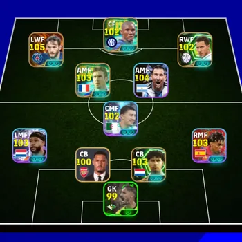 eFootball Accounts Legends & Iconic Players Android|PW3175|BIGT Kvaratkelia Rivaldo,EPIC Hazard Cantona Rijkarrd SamuelEto'o