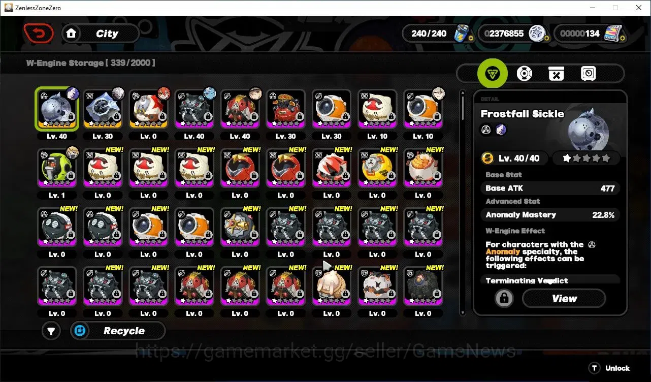 Zenless Zone Zero Accounts Starter ASIA|IK 35|S2 CH6|2 Limited(Promeia,Pyrois)+Sign|2 STD[Rina,Koleda]|1S BangBo|ALL 12