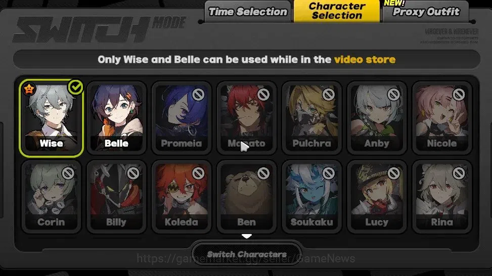 Zenless Zone Zero Accounts Starter ASIA|IK 35|S2 CH6|2 Limited(Promeia,Pyrois)+Sign|2 STD[Rina,Koleda]|1S BangBo|ALL 2
