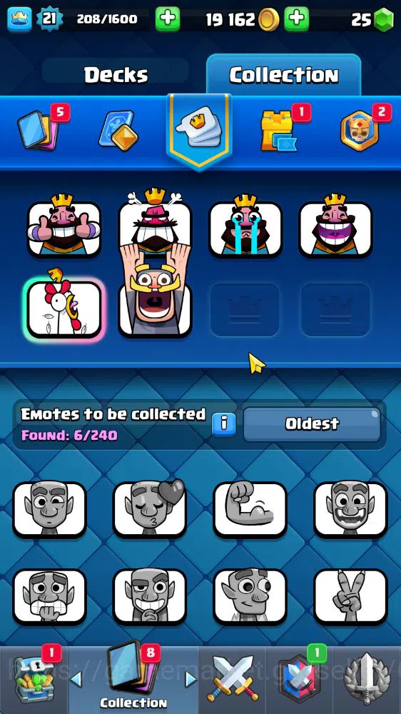 Clash Royale Accounts Midgame Lv 21|Trophy 3668|KTL 8|Limited Skin|Card 67| 2 EVO 2 Legendary 17 Epic 23 Rare 25 12