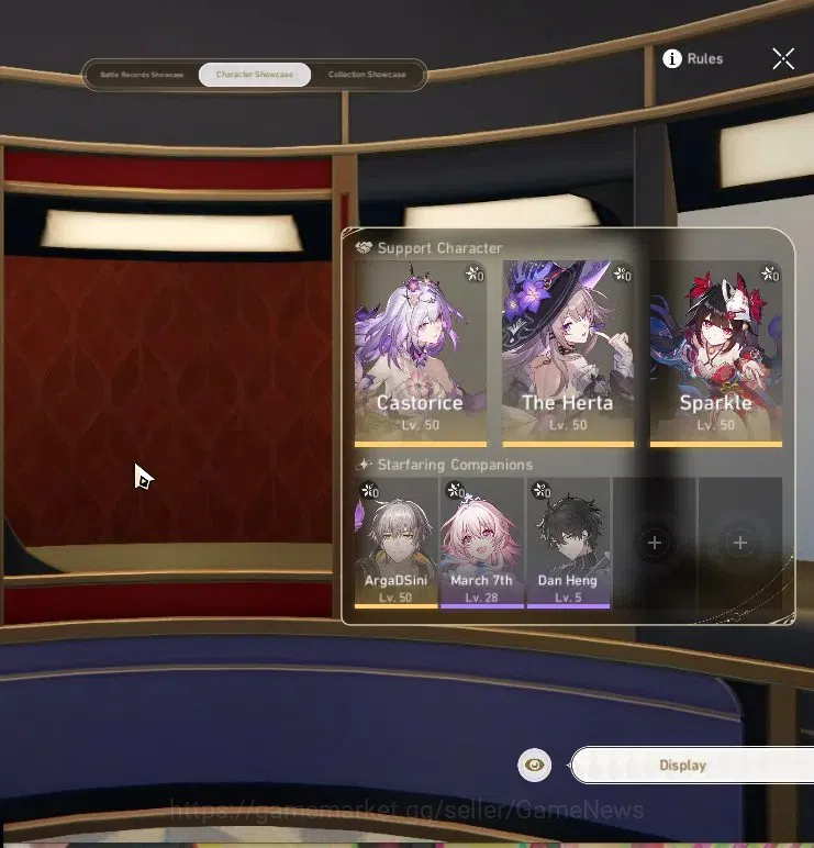 Honkai Star Rail Accounts Asia|TL 34|1 Golden Companion|5 Limited|Castorice, image 2