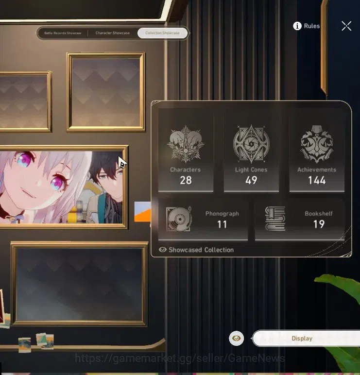 Honkai Star Rail Accounts Asia|TL 34|1 Golden Companion|5 Limited|Castorice, image 3