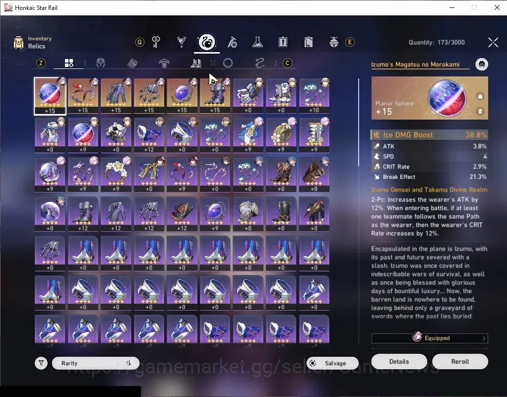 Honkai Star Rail Accounts Asia|TL 34|1 Golden Companion|5 Limited|Castorice, image 7