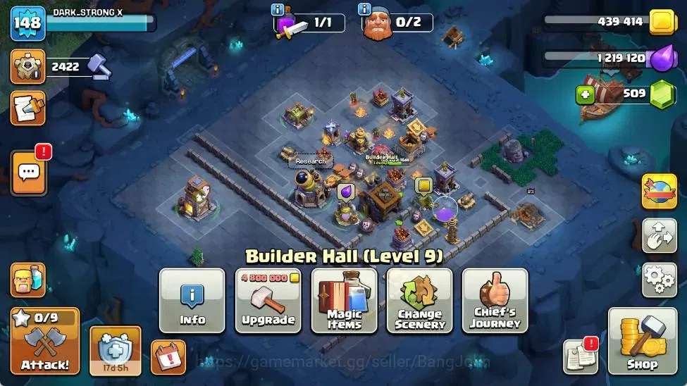 Clash of Clans Accounts Global | TH 16-BH 9|LVL 148|HH 10|AQ 77,MP 40,GW 5 image 18