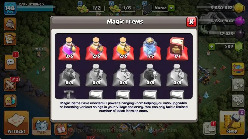 Clash of Clans Accounts Global | TH 16-BH 9|LVL 148|HH 10|AQ 77,MP 40,GW 5 image 3