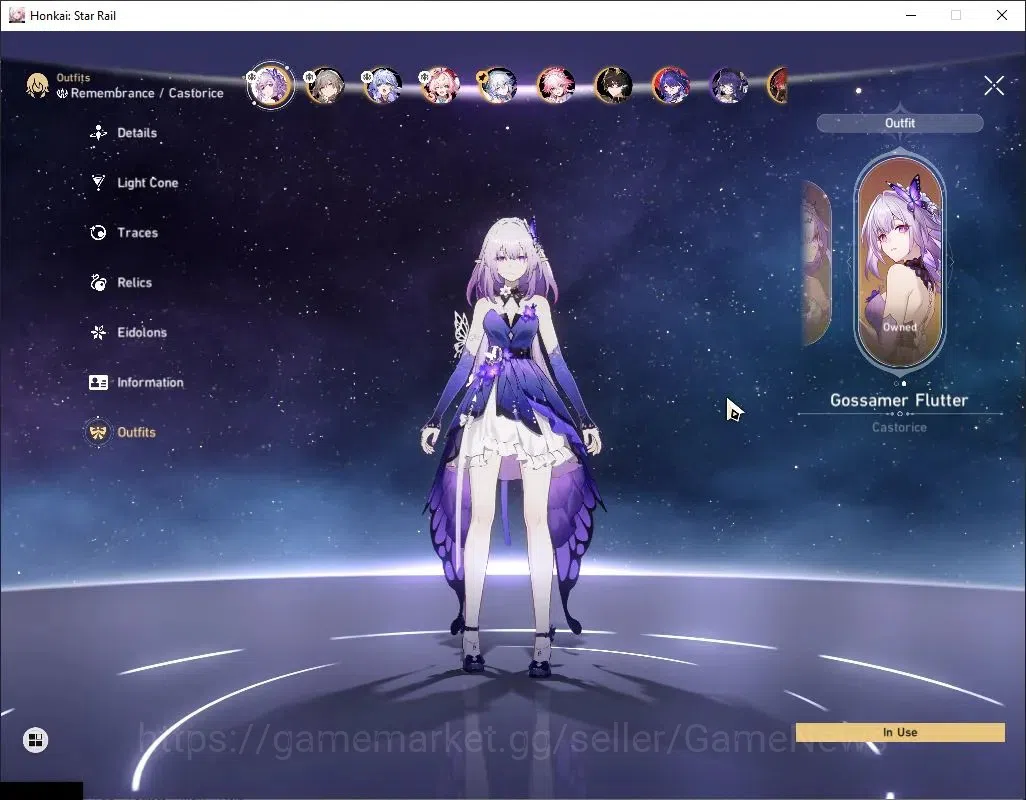 Honkai Star Rail Accounts Others Asia|TL 65|8 Limited|(Castorice,Evanescia,Hyacine)+Sign Robin,Yao Guang,Acheron,DHPT,Ruan 6