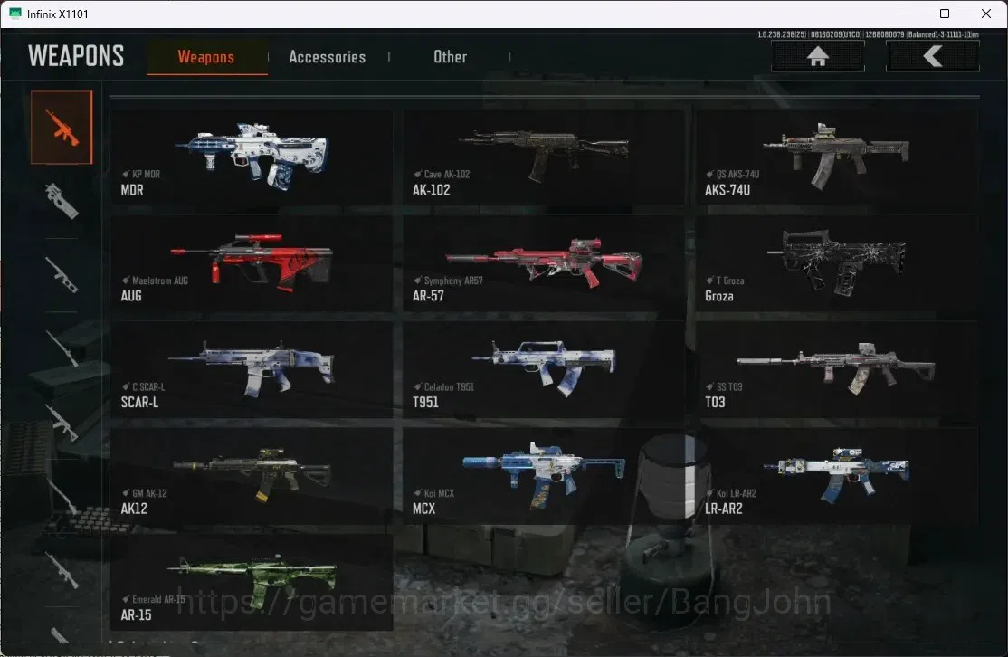 Arena Breakout Accounts Mobile | Lvl 30 | SV 21.3 M | CV 15.4 M | 3 WP Leg image 12