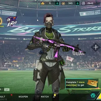 Blood Strike Rare Skin ASIA|Legendary HK416-Undercurrent | Rare Playpal-M image 1