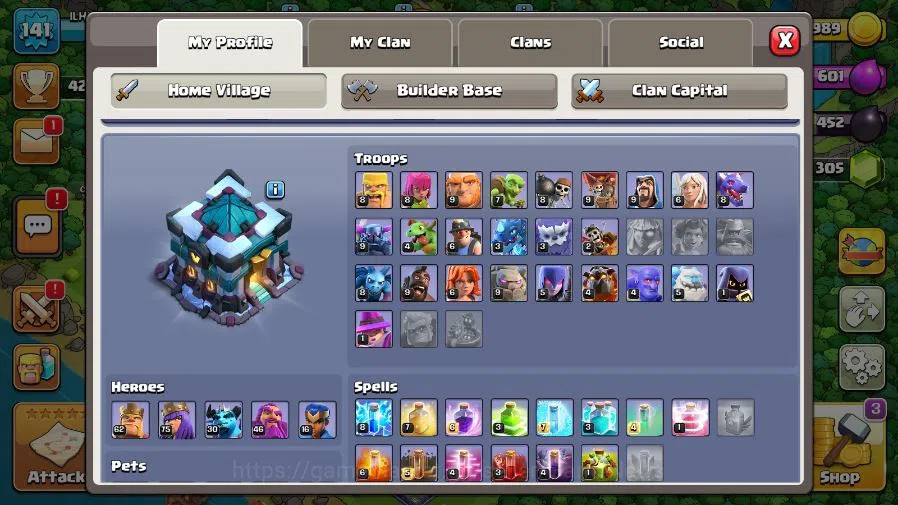 Clash of Clans Accounts TH13-BH9 LV141|TROPHY 4234|HH 7|BK 62,AQ 75,GW 46, image 3