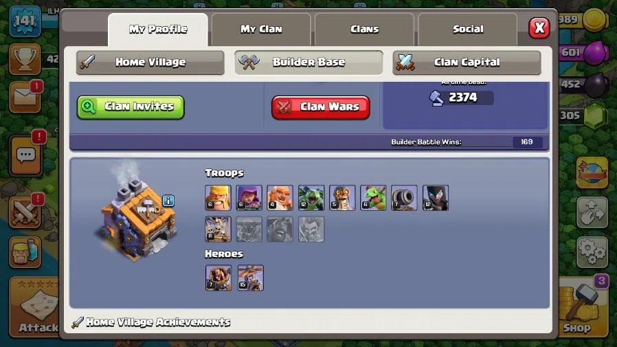 Clash of Clans Accounts TH13-BH9 LV141|TROPHY 4234|HH 7|BK 62,AQ 75,GW 46, image 5