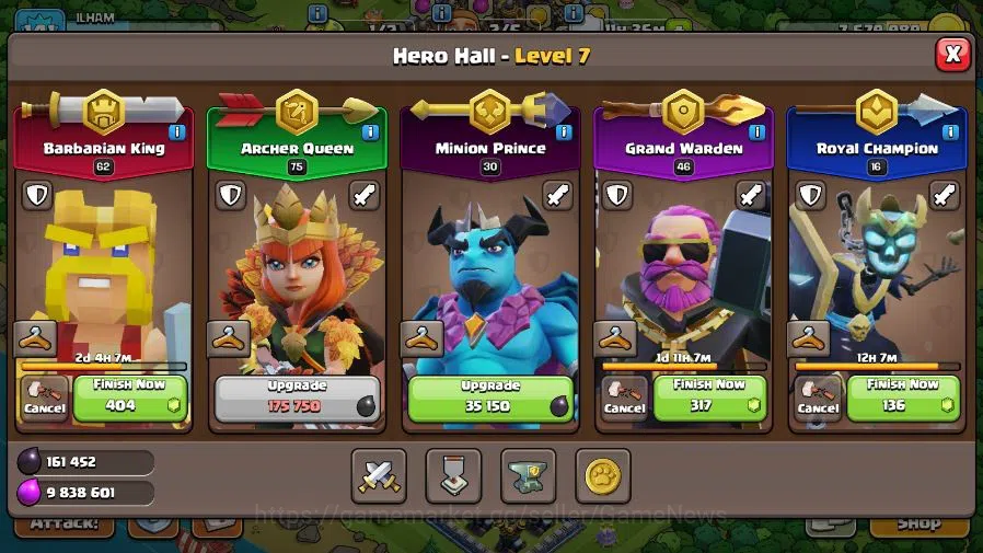 Clash of Clans Accounts TH13-BH9 LV141|TROPHY 4234|HH 7|BK 62,AQ 75,GW 46, image 7