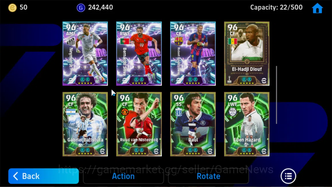 eFootball Accounts Mobile|Johan Cruyff(MomentumDribbling),Neymar Jr(B image 6