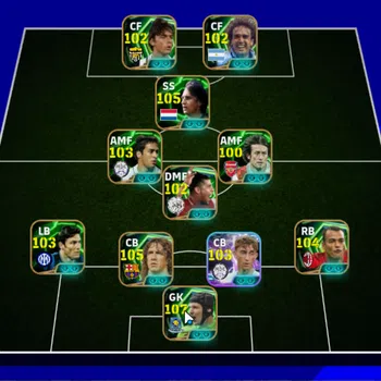 eFootball Mid-Tier Mobile|Johan Cruyff(MomentumDribbling),Neymar Jr(B image 1