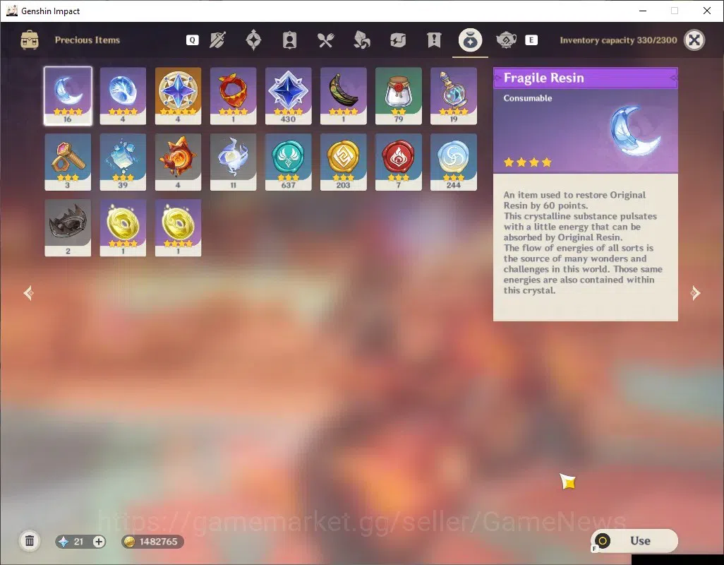 Genshin Impact Accounts ASIA|AR 45|1 Limited + 3 (*5 Weapon)| Mavuika + Si image 10