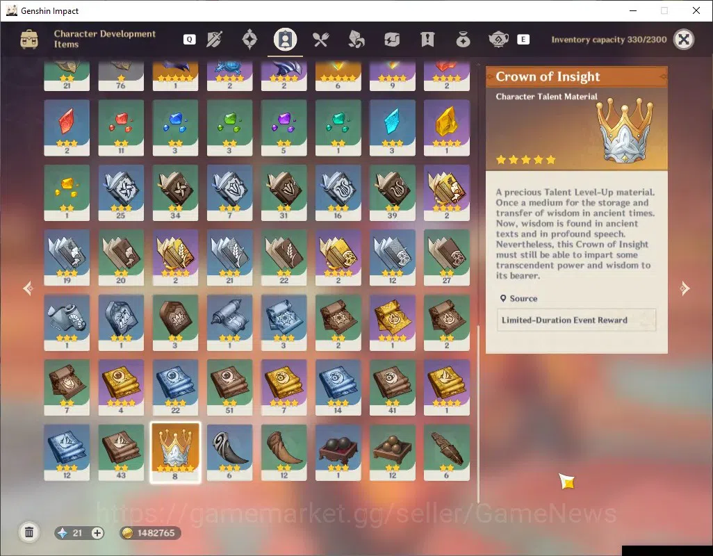 Genshin Impact Accounts ASIA|AR 45|1 Limited + 3 (*5 Weapon)| Mavuika + Si image 7