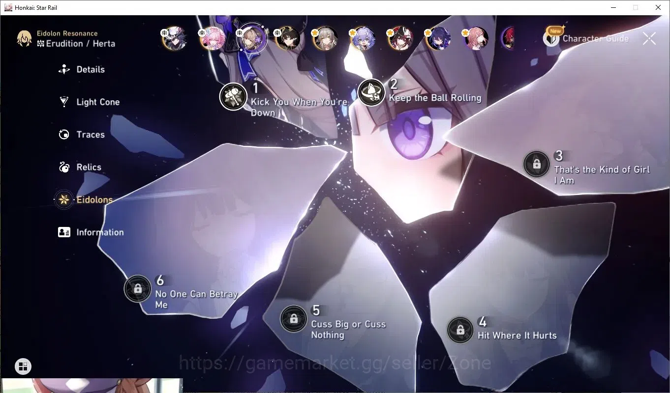 Honkai Star Rail Accounts Others ASIA|L50 Ashveil|L50 Cyrene|L50 Herta|L50 Dan Heng|L50 March 7th|L50 Asta|Cruising LC L50 5
