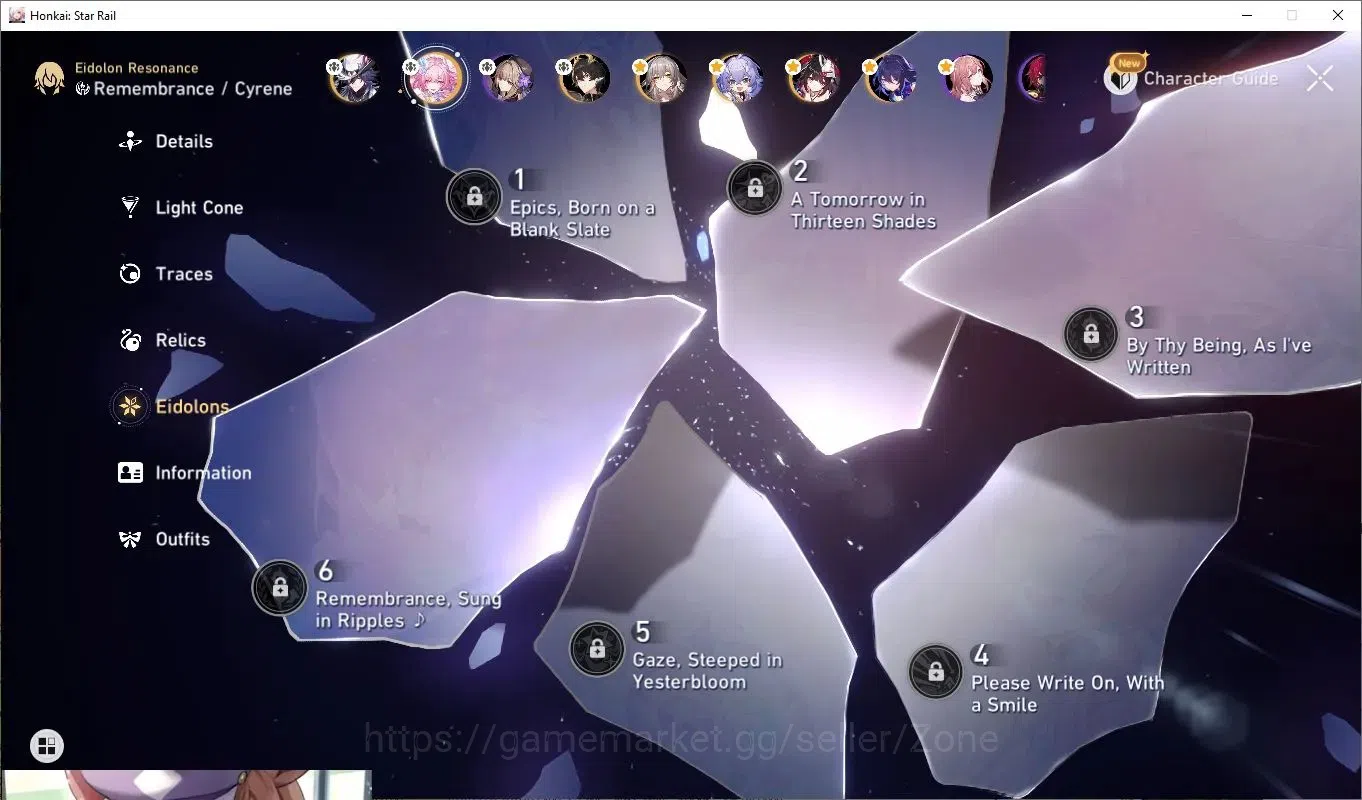 Honkai Star Rail Accounts Others ASIA|L50 Ashveil|L50 Cyrene|L50 Herta|L50 Dan Heng|L50 March 7th|L50 Asta|Cruising LC L50 6