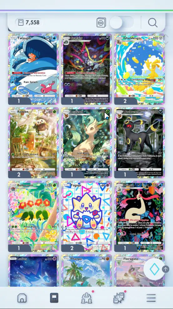 Pokémon TCG Pocket Accounts EN 7,5K Card|129 EX|2Crown [Solgaleo,MCore Barier] image 10